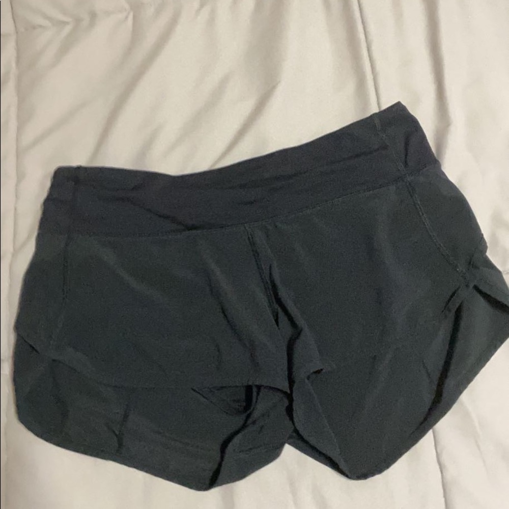 Black lululemon size 4 speed ups